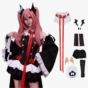 Krul Tepes Cosplay  Dress Theme Party Costume  for Women Anime Cosplay Costume